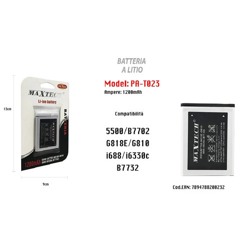 Batteria litio compatibile - litio,